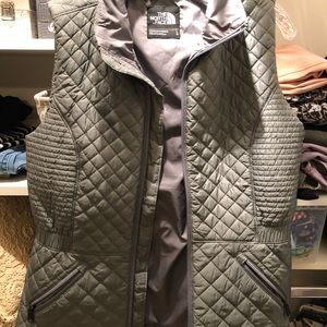 North Face Sage Green Ladies Vest